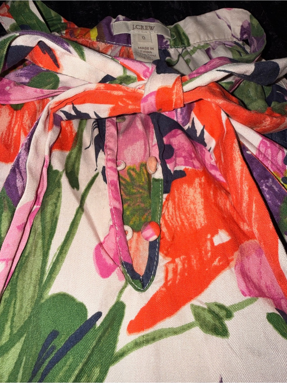 J. Crew Multicolor Floral Halter Dress - Picture 3 of 4